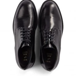 Shoe The Bear SHOE THE BEAR BLACK LEATHER PARRISH DERBY SHOES