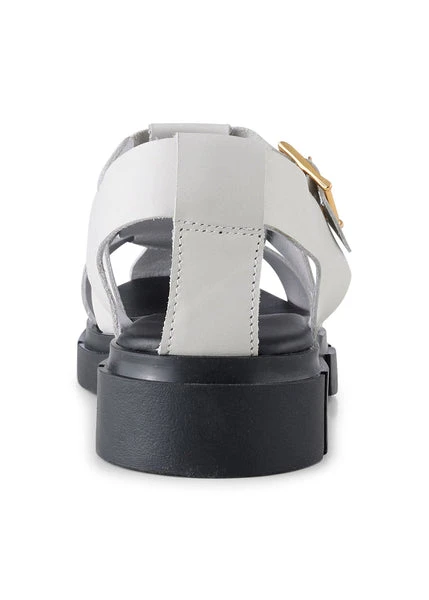 Shoe The Bear Alva Fisherman Sandals - White 7 Shoe The Bear Alva Fisherman Sandals - White