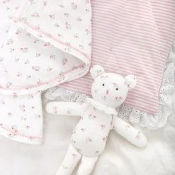 Albetta Floral Bloom Pink Blanket