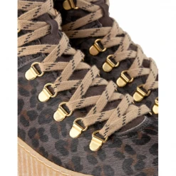 Shoe The Bear Agda Grey Leopard Boots