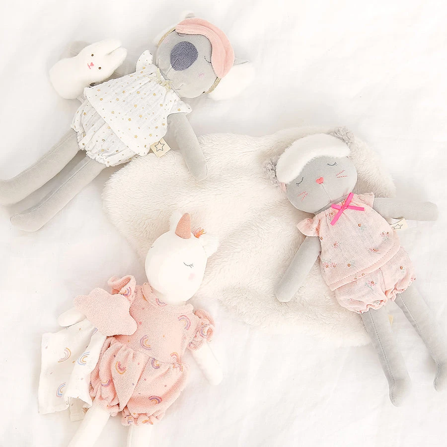 Albetta Peluche Unicorno Con Set Notte 6 Albetta Peluche Unicorno Con Set Notte
