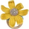 Albetta Crochet Sunflower Ring Rattle 1 Albetta Crochet Sunflower Ring Rattle