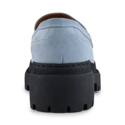 Shoe The Bear Baby Blue Iona Saddle Loafers